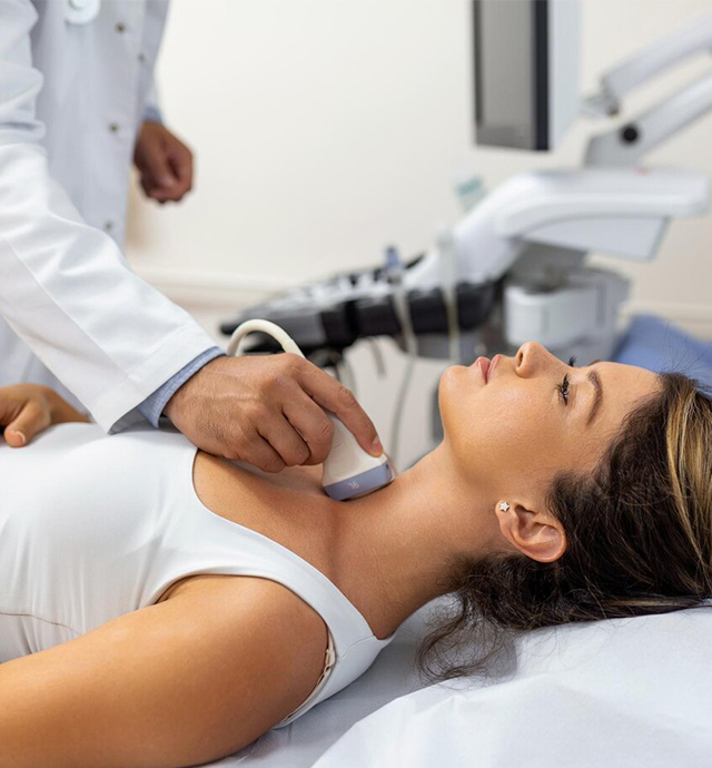 Ultrasound of lymph nodes
